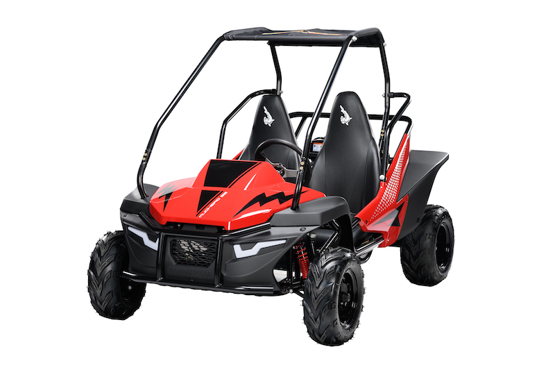 Hammerhead Mudhead SE youth go-kart in red
